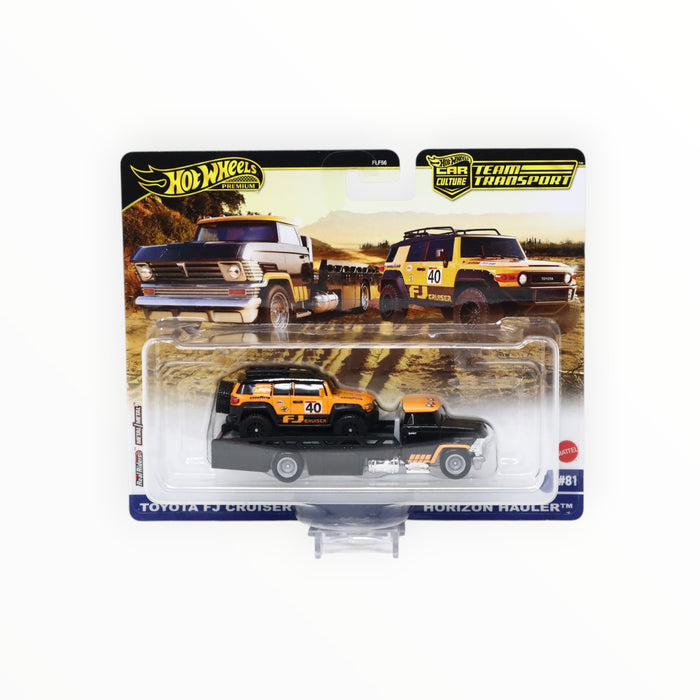 Hot Wheels Toyota FJ Cruiser / Horizon Hauler - Car Culture: Team Transport (2025) #81