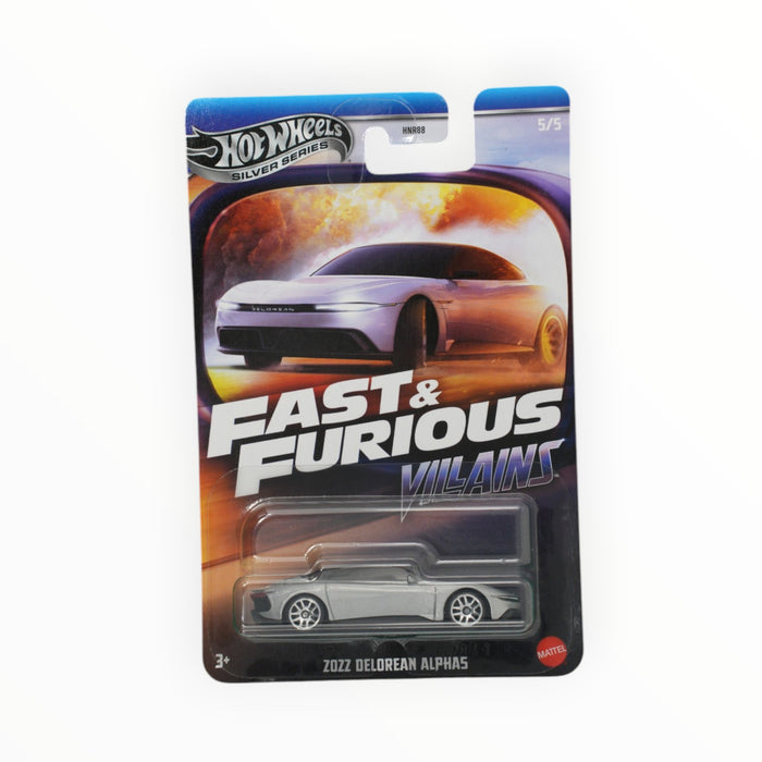 Hot Wheels 2022 DeLorean Alpha5 (Fast X) Fast & Furious: Villains (2025) 5/5