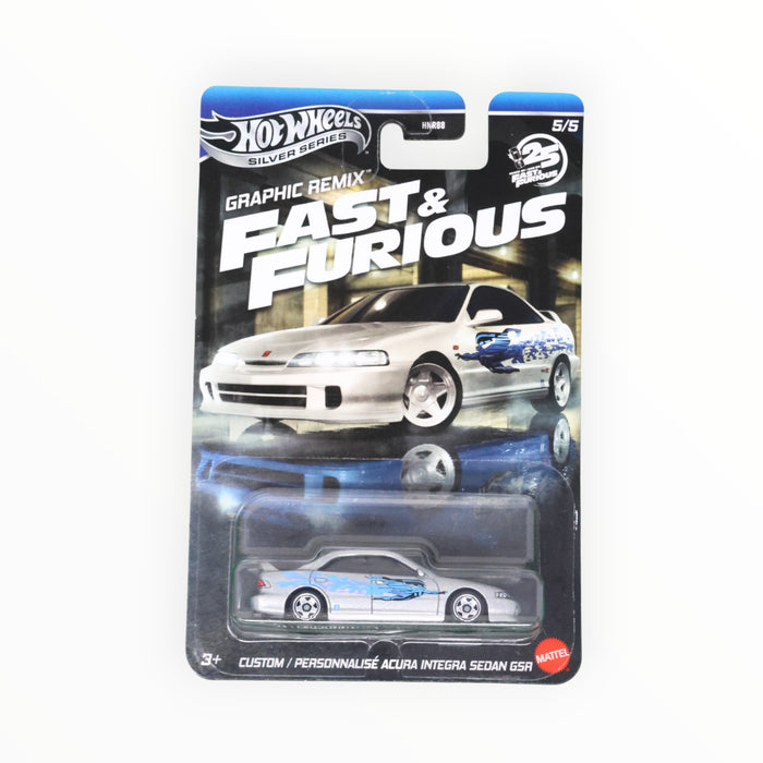 Hot Wheels Custom Acura Integra Sedan GSR - Fast & Furious: Graphic Remix (2025) 5/5