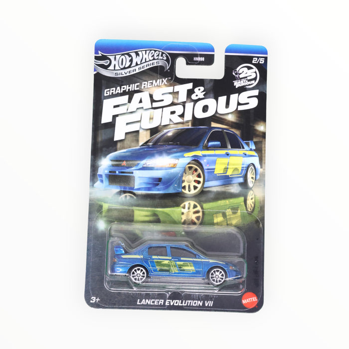 Hot Wheels Lancer Evolution VII - Fast & Furious: Graphic Remix (2025) 2/5