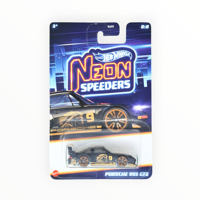 Hot Wheels Porsche 993 GT2 - Neon Speeders (2025) 8/8