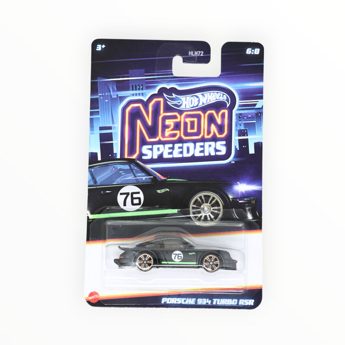 Hot Wheels Porsche 934 Turbo RSR - Neon Speeders (2025) 6/8