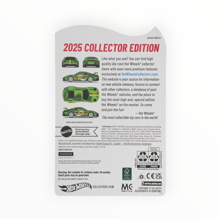 Hot Wheels Porsche 911 GT3 - Collector Edition (2025)