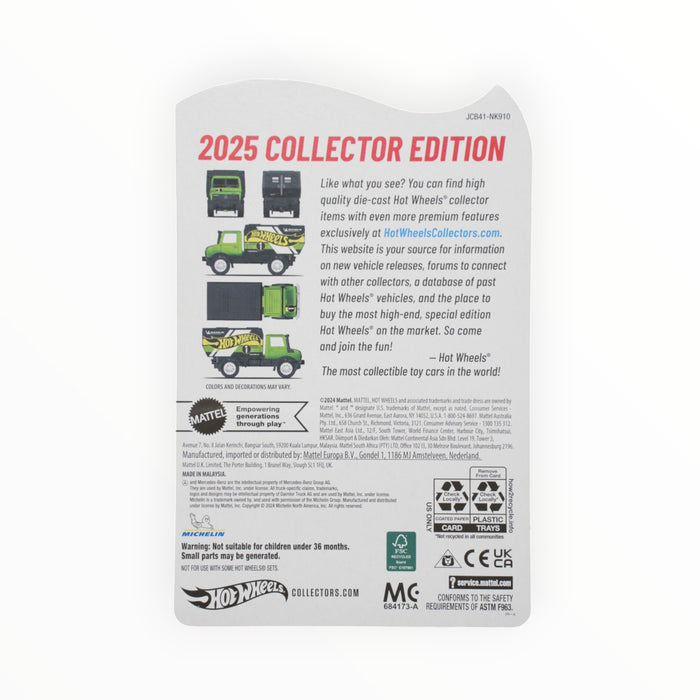 Hot Wheels Mercedes-Benz Unimog U 1300 L - Collector Edition (2025)