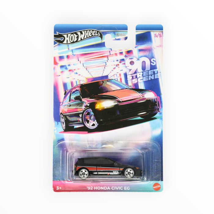 Hot Wheels '92 Honda Civic EG - '90s Street Scene (2025) 5/5