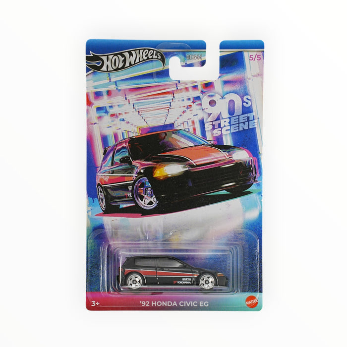 Hot Wheels '92 Honda Civic EG - '90s Street Scene (2025) 5/5