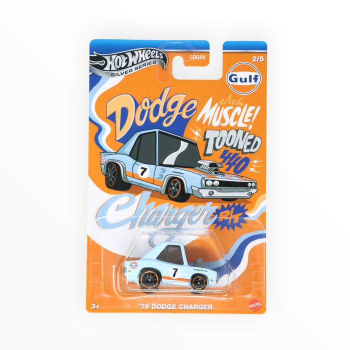 Hot Wheels '70 Dodge Charger - Tooned Gulf (2025) 2/5