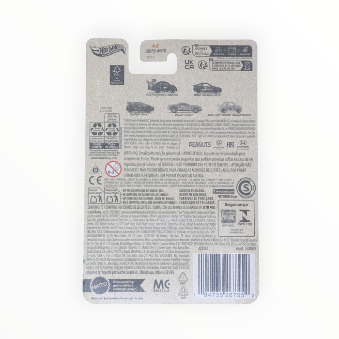 Hot Wheels 60s Fiat 500D Modificado - Peanuts 75 Years (2025) 5/5