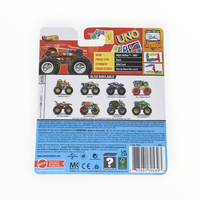 Hot Wheels Night Shifter - UNO (Treasure Hunt) 2025