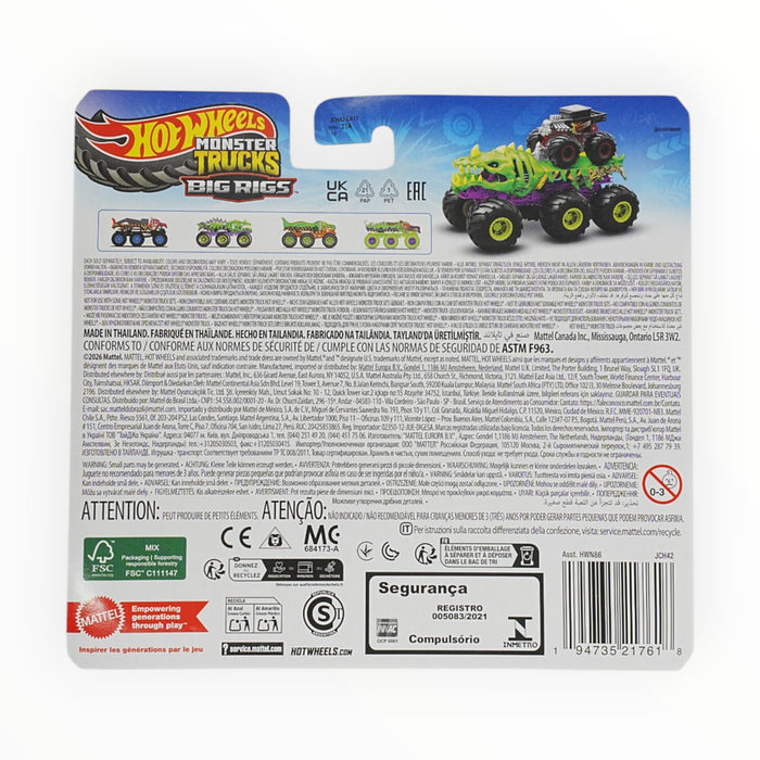 Hot Wheels Skelesaurus - Monster Trucks: Big Rigs (2025)
