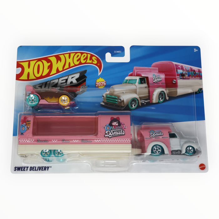 Hot Wheels Sweet Delivery / Donut Drifter - Super Rigs (2025)