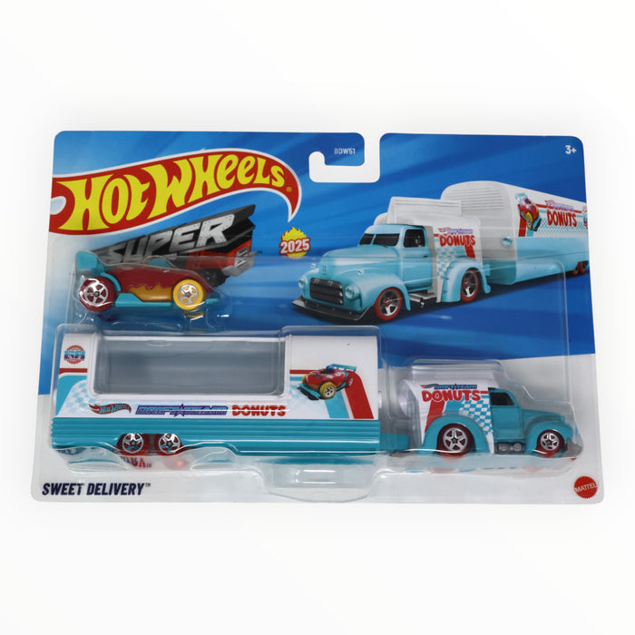 Hot Wheels Sweet Delivery / Donut Drifter - Super Rigs (2025)