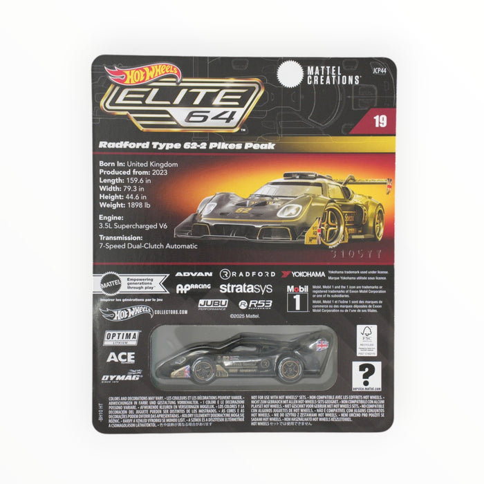 Hot Wheels Radford Type 62-2 Pikes Peak - Elite 64 (2025) #19