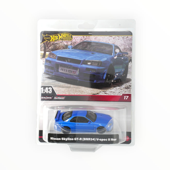 Hot Wheels Nissan Skyline GT-R (BNR34) V·spec II Nür - Premium 1:43 (2024) #17