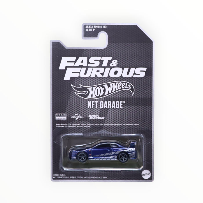 Hot Wheels Nissan Skyline GT-R (BNR34) - NFT Garage (2024) #1