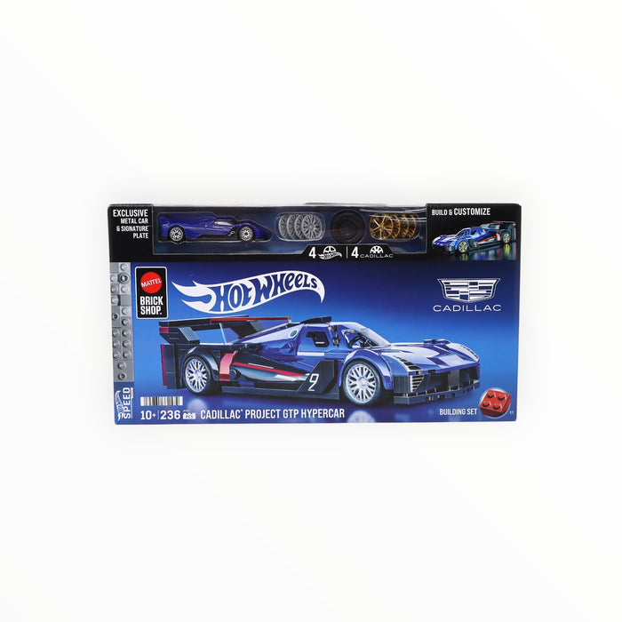 Hot Wheels Cadillac Project GTP Hypercar - Mattel Brick Shop (2025)