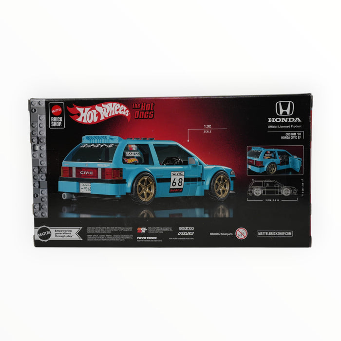 Hot Wheels Custom '90 Honda Civic EF - Mattel Brick Shop (2026)