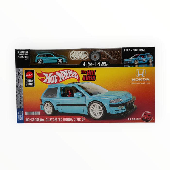 Hot Wheels Custom '90 Honda Civic EF - Mattel Brick Shop (2026)