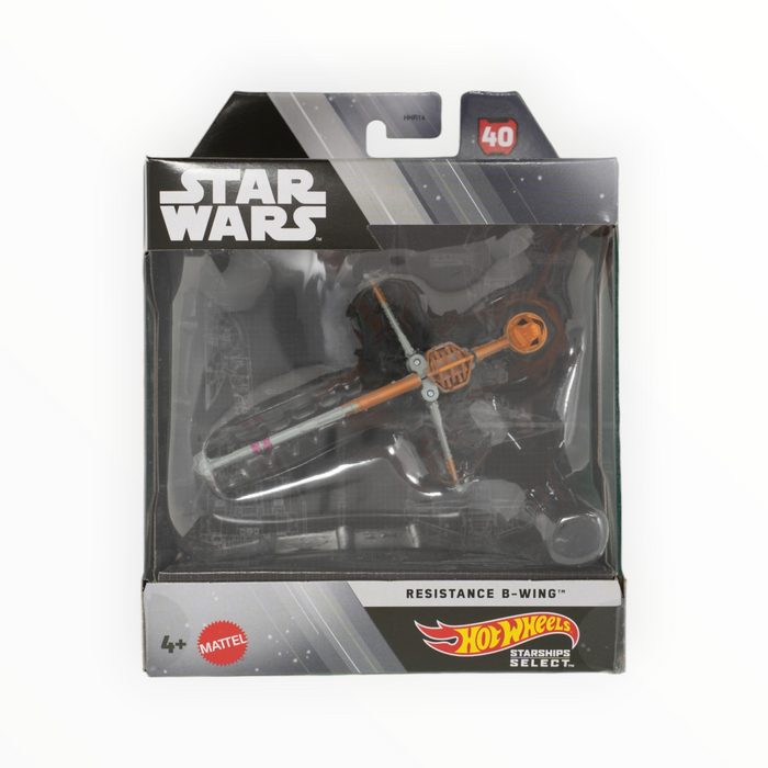Hot Wheels Resistance B-Wing - Star Wars Starships Select (2026) #40