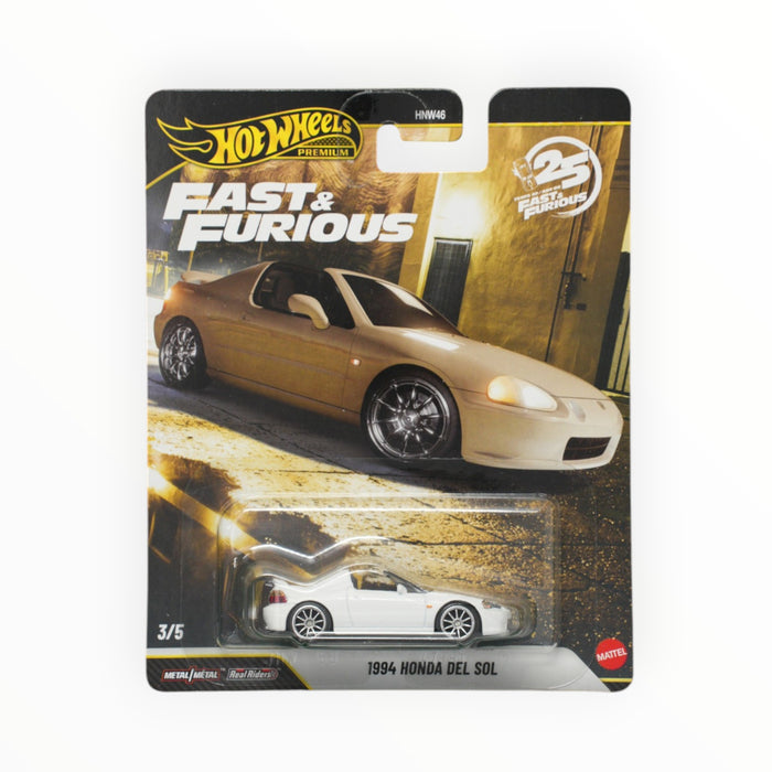 Hot Wheels 1994 Honda del Sol (The Fast and the Furious) Fast & Furious Premium (2026) 3/5
