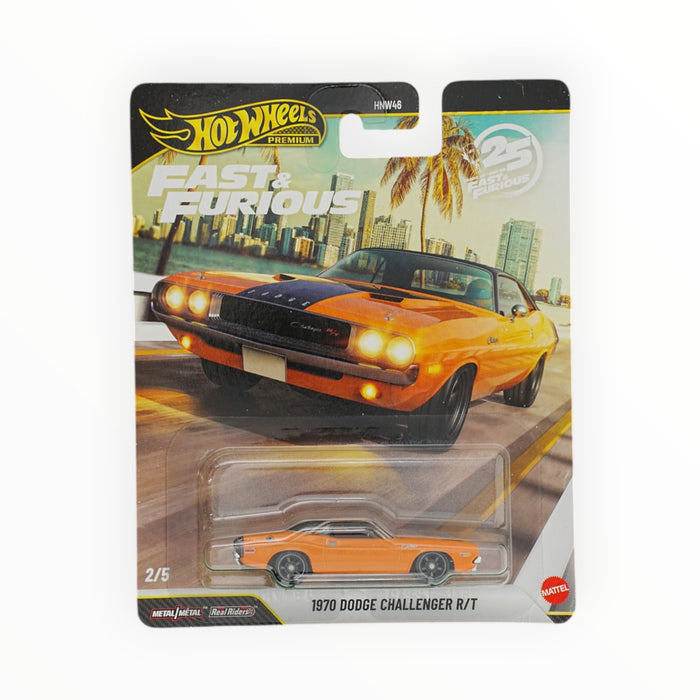 Hot Wheels 1970 Dodge Challenger R/T (2 Fast 2 Furious) Fast & Furious Premium (2026) 2/5