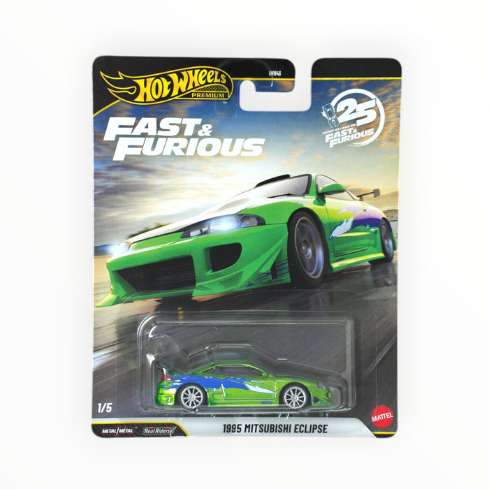 Hot Wheels 1995 Mitsubishi Eclipse (The Fast and the Furious - Chase) Fast & Furious Premium (2026) 1/5