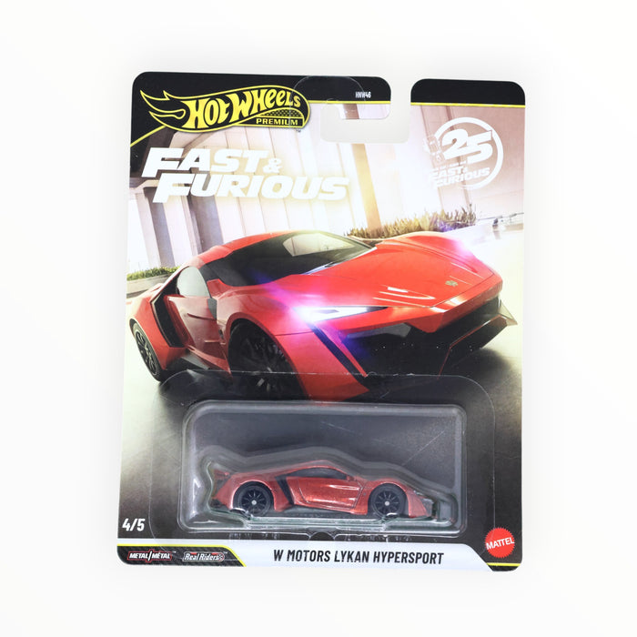 Hot Wheels W Motors Lykan HyperSport (Furious 7) Fast & Furious Premium (2026) 4/5