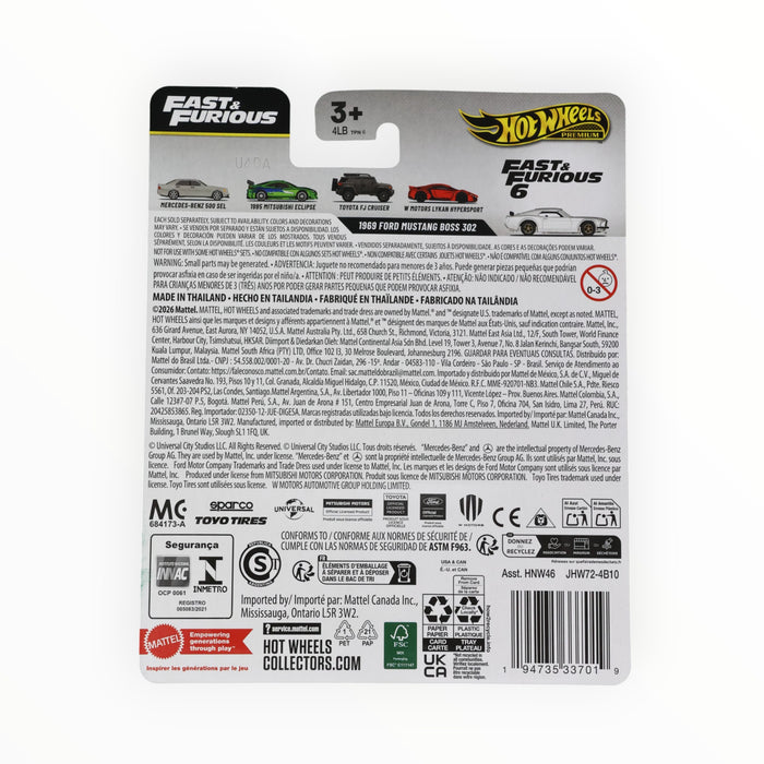 Hot Wheels 1969 Ford Mustang Boss 302 (Fast & Furious 6) Fast & Furious Premium (2026) 3/5