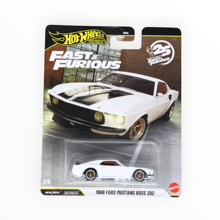 Hot Wheels 1969 Ford Mustang Boss 302 (Fast & Furious 6) Fast & Furious Premium (2026) 3/5
