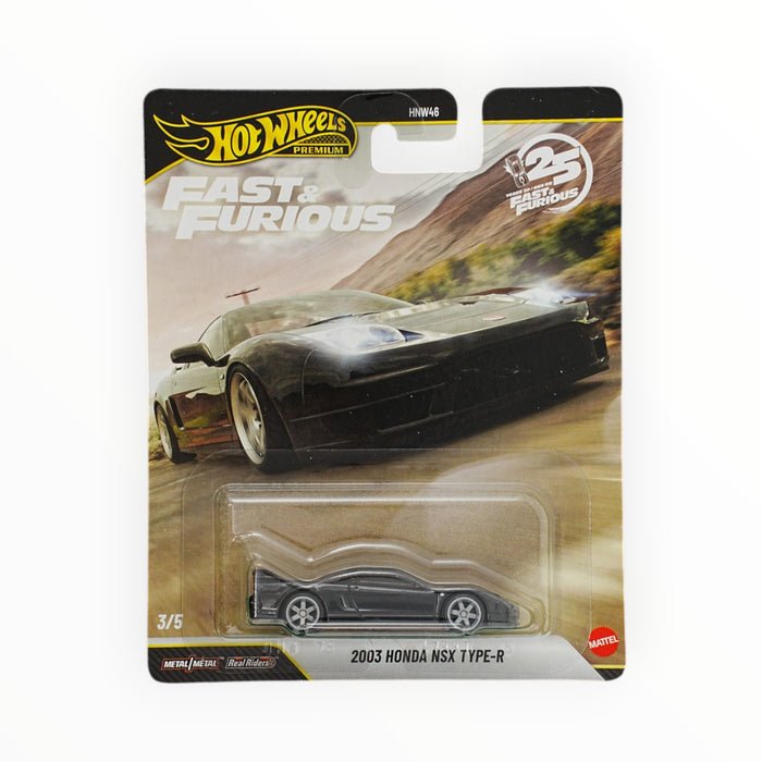 Hot Wheels 2003 Honda NSX Type-R (Fast Five) Fast & Furious Premium (2026) 3/5