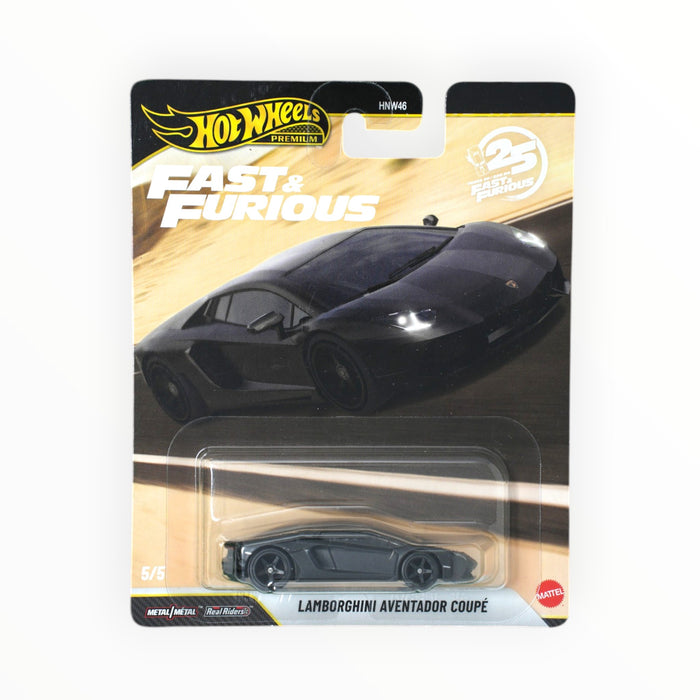 Hot Wheels Lamborghini Aventador Coupé (Furious 7) Fast & Furious Premium (2026) 5/5