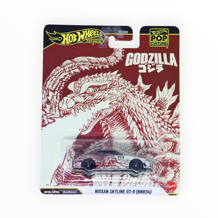 Hot Wheels Nissan Skyline GT-R (BNR34) (Godzilla) Pop Culture (2026)