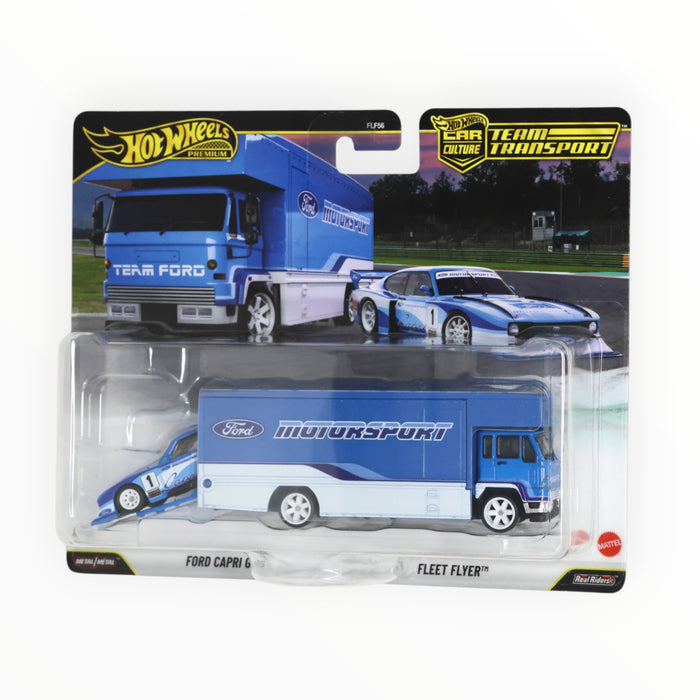 Hot Wheels Ford Capri GR5 / Fleet Flyer - Car Culture: Team Transport (2026) #88
