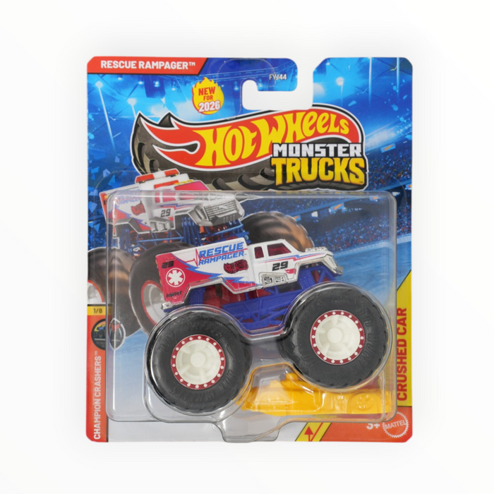 Hot Wheels Rescue Rampager - Monster Trucks (2026)