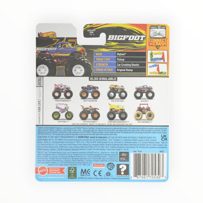 Hot Wheels Bigfoot - Monster Trucks (2026)