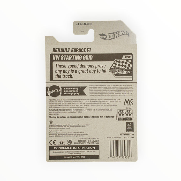 Hot Wheels Renault Espace F1 - Mainline (2026) 99/250