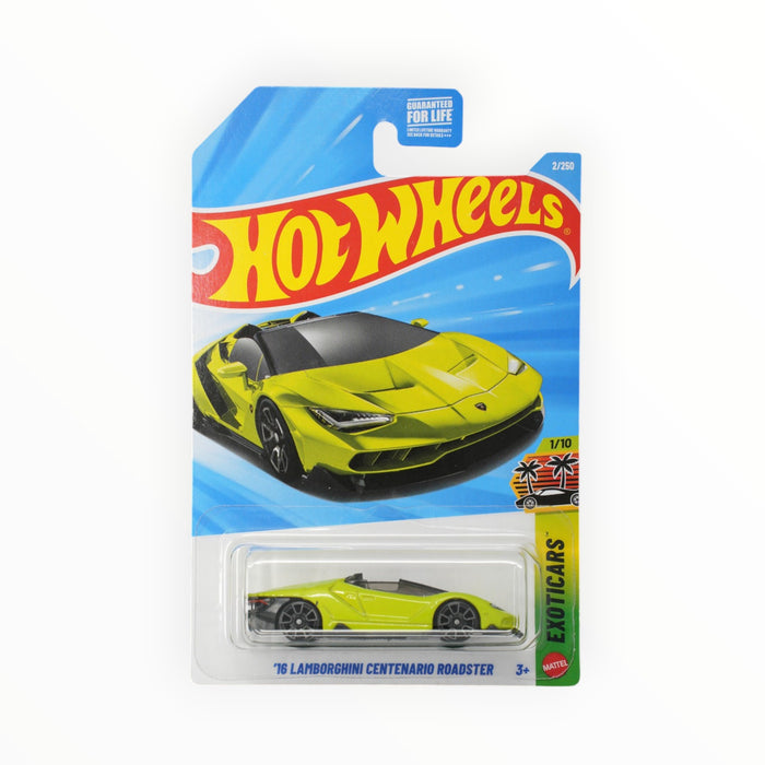 Hot Wheels '16 Lamborghini Centenario Roadster - Mainline (2026) 2/250