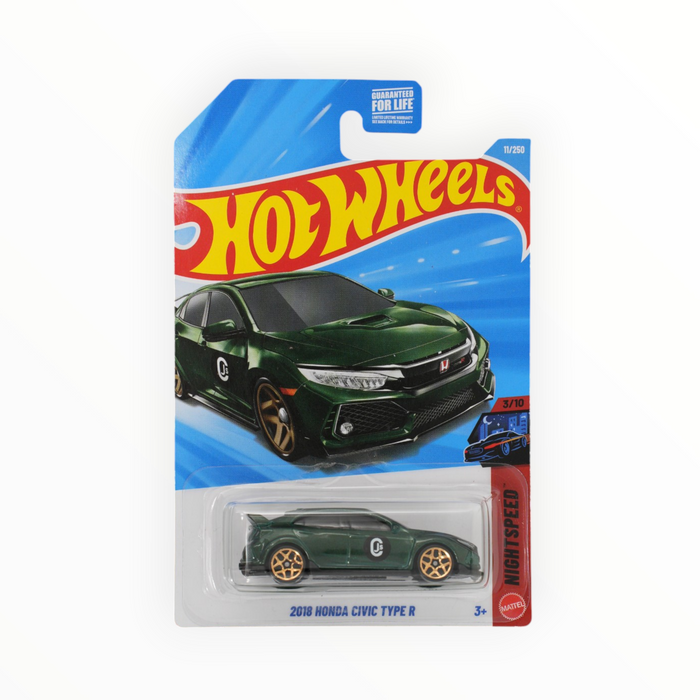 Hot Wheels 2018 Honda Civic Type R - Mainline (2026) 11/250