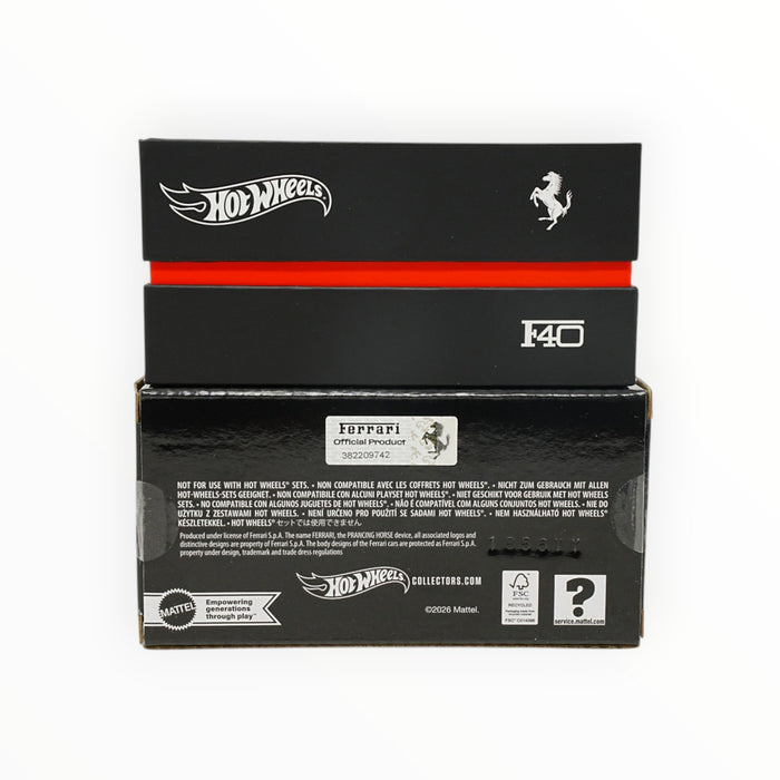 Hot Wheels Ferrari F40 (Red Line Club) RLC (2026)
