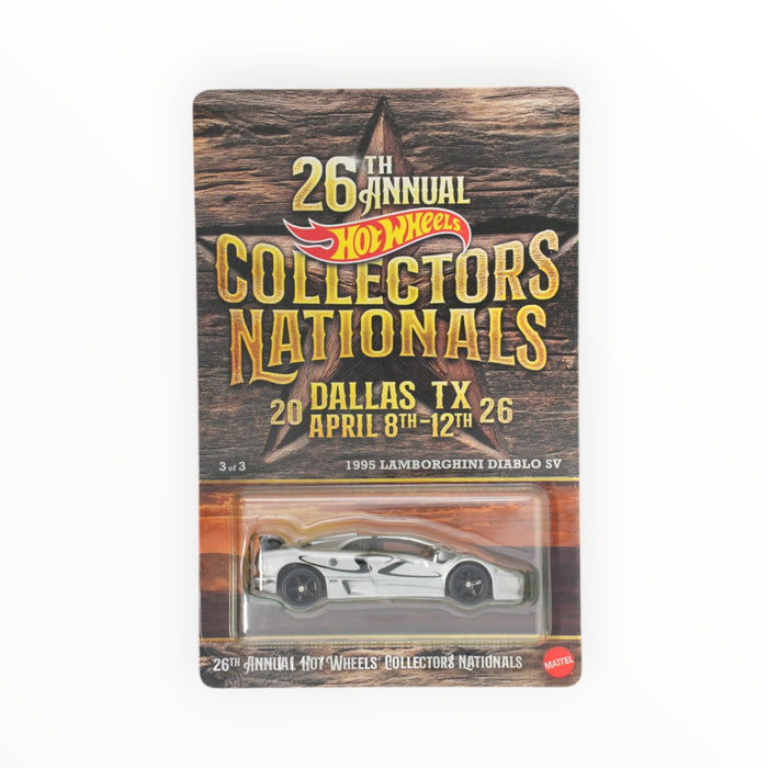 Hot Wheels 1995 Lamborghini Diablo SV - Collectors Nationals (2026) 3/3