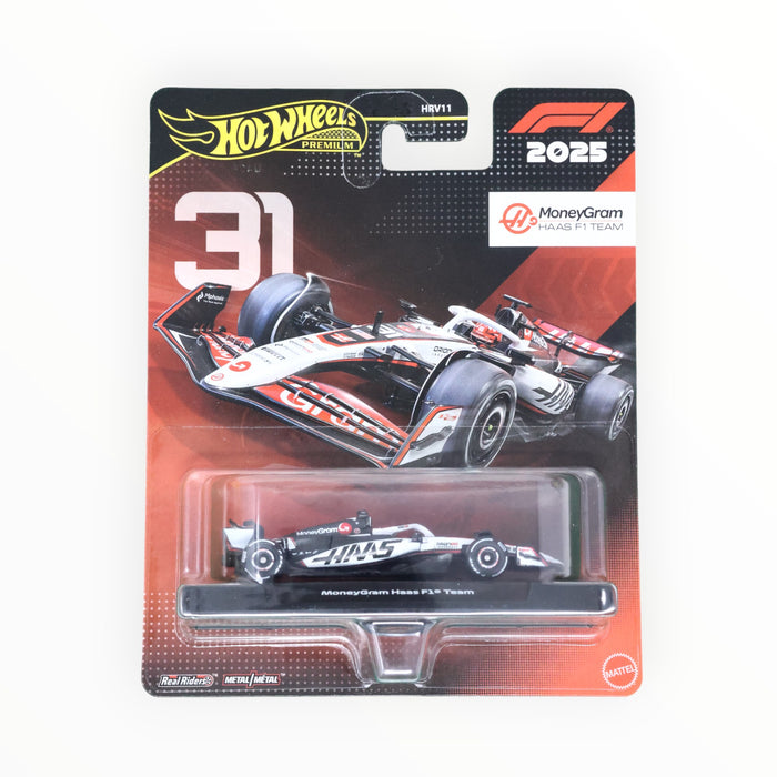 Hot Wheels MoneyGram Haas F1 Team (#31) (Esteban Ocon) Formula One (2026)