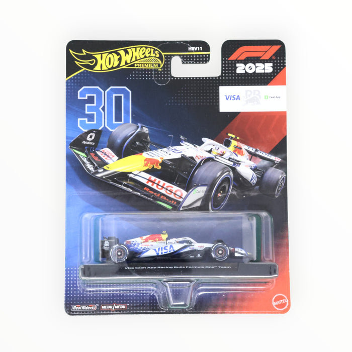 Hot Wheels Visa Cash App Racing Bulls Formula One Team (#30) (Liam Lawson) Formula One (2026)