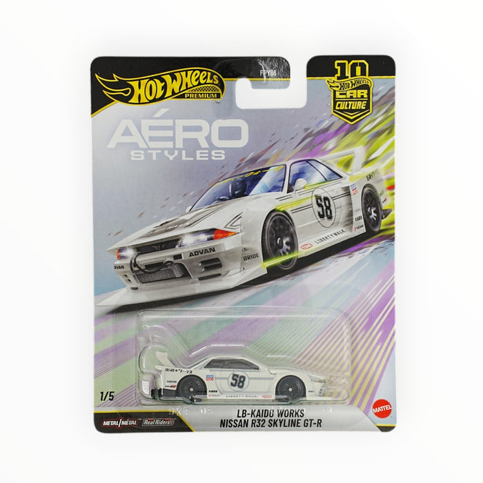 Hot Wheels LB-Kaido Works Nissan R32 Skyline GT-R - Car Culture (2026)