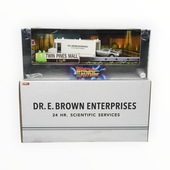 Hot Wheels Back to the Future Time Machine / GMC Value Van (Back to the Future - SDCC) Promo (2025)