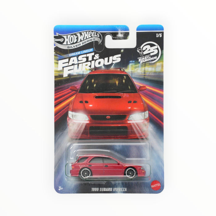 Hot Wheels 1999 Subaru Impreza - Fast & Furious: Dream Lineup (2026) 1/5