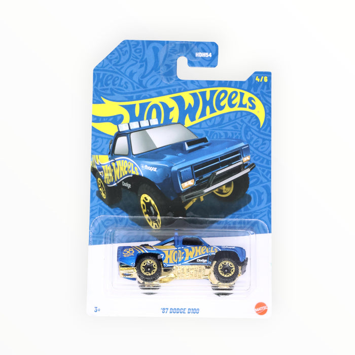 Hot Wheels '87 Dodge D100 - Anniversary Series (2026) 4/6