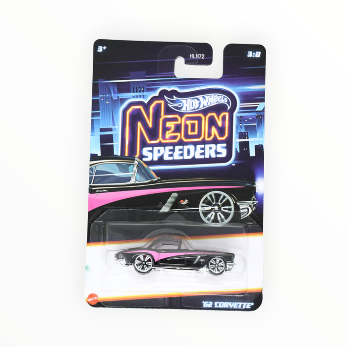 Hot Wheels '62 Corvette - Neon Speeders (2026) 3/8