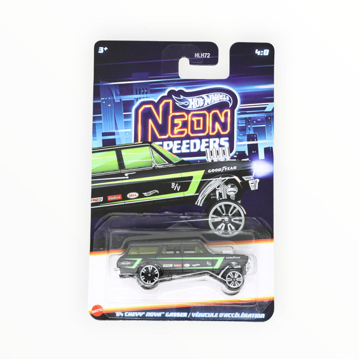 Hot Wheels '64 Chevy Nova Gasser - Neon Speeders (2026) 4/8