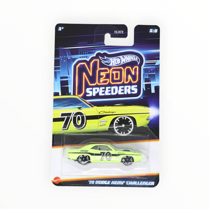 Hot Wheels '70 Dodge Hemi Challenger - Neon Speeders (2026) 5/8