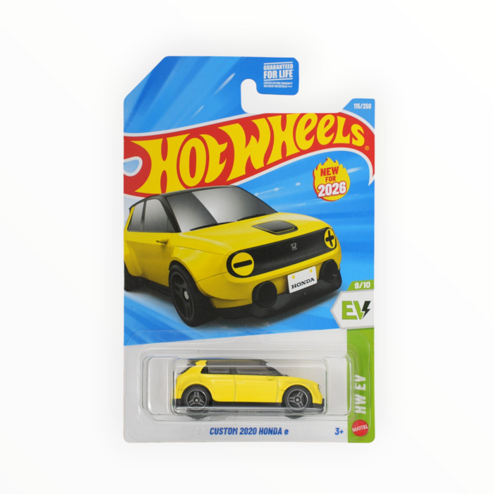Hot Wheels Custom 2020 Honda e - Mainline (2026) 115/250